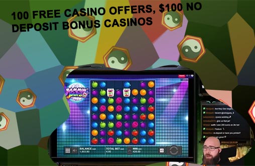 100 free spins no deposit casino