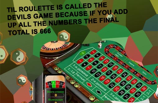 Roulette devils game