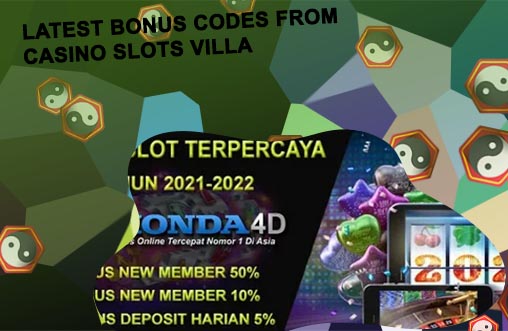 Slots villa bonus codes