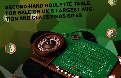 Used roulette table